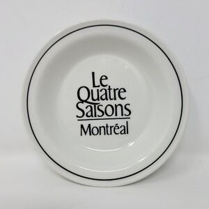 Le Quatre Saisons Montreal Small Dish Made in‎ England